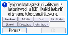 Käyttöpaneelin näyttö