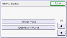 Käyttöpaneelin näyttö