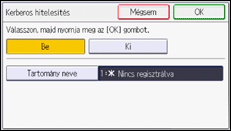 A kezelőpanel ismertetése