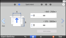 A kezelőpanel ismertetése