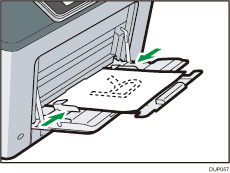 Illustratie van de handinvoer