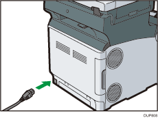 Illustratie netsnoer