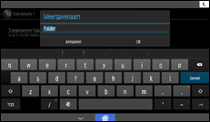 Afbeelding van bedieningspaneel