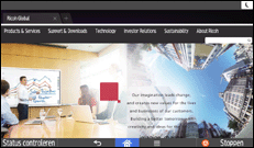 Afbeelding van bedieningspaneel