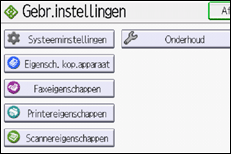 Afbeelding van bedieningspaneel
