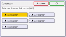 Afbeelding van bedieningspaneel