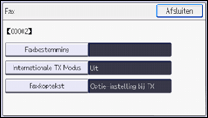 Afbeelding van bedieningspaneel