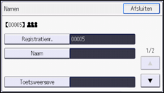 Afbeelding van bedieningspaneel