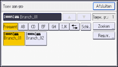 Afbeelding van bedieningspaneel