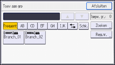 Afbeelding van bedieningspaneel