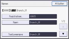 Afbeelding van bedieningspaneel