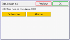 Afbeelding van bedieningspaneel