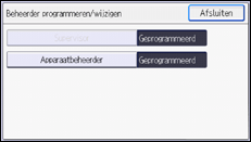 Afbeelding van bedieningspaneel