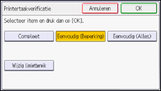 Afbeelding van bedieningspaneel