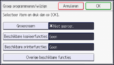 Afbeelding van bedieningspaneel
