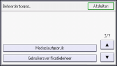 Afbeelding van bedieningspaneel