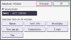 Afbeelding van bedieningspaneel