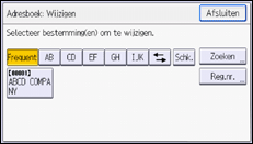 Afbeelding van bedieningspaneel