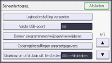 Afbeelding van bedieningspaneel