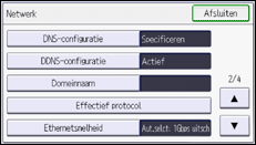 Afbeelding van bedieningspaneel