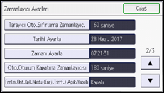 İşlem paneli ekran çizimi