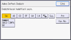 İşlem paneli ekran çizimi