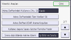 İşlem paneli ekran çizimi