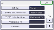 İşlem paneli ekran çizimi
