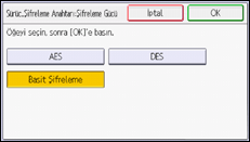 İşlem paneli ekran çizimi