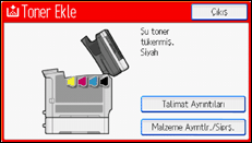 İşlem paneli ekran çizimi