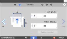 İşlem paneli ekran çizimi