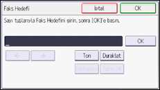 İşlem paneli ekran çizimi