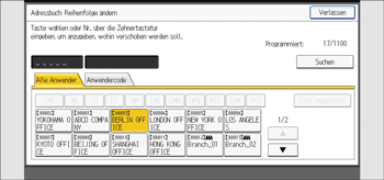 Abbildung Bedienfeld-Display