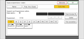 Abbildung Bedienfeld-Display