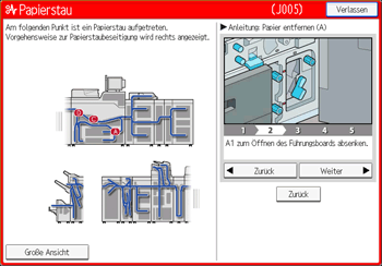 Abbildung Bedienfeld-Display