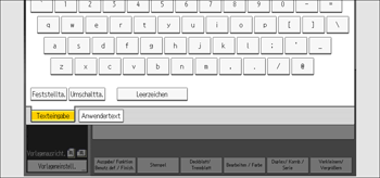 Abbildung Bedienfeld-Display