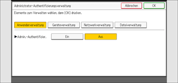 Abbildung Bedienfeld-Display