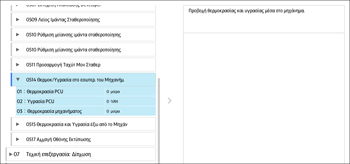 Εικόνα οθόνης πίνακα χειρισμού