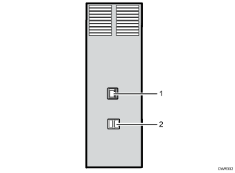 Illustration de la connexion aux interfaces avec numérotation