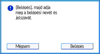 A kezelőpanel ismertetése