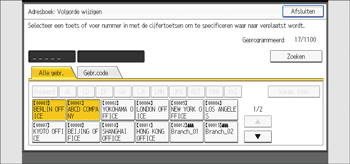 Afbeelding van bedieningspaneel