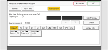 Afbeelding van bedieningspaneel