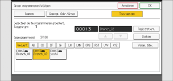 Afbeelding van bedieningspaneel
