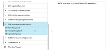 Afbeelding van bedieningspaneel