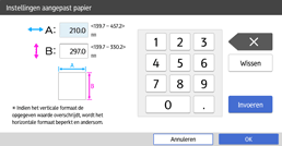 Afbeelding van bedieningspaneel
