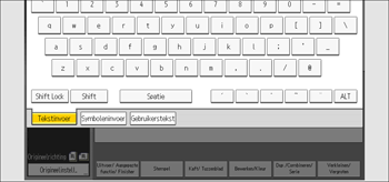 Afbeelding van bedieningspaneel