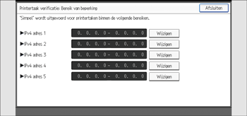 Afbeelding van bedieningspaneel
