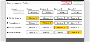 Afbeelding van bedieningspaneel