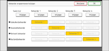 Afbeelding van bedieningspaneel