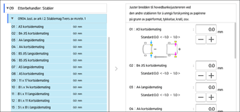 Illustrasjon av betjeningspanelet